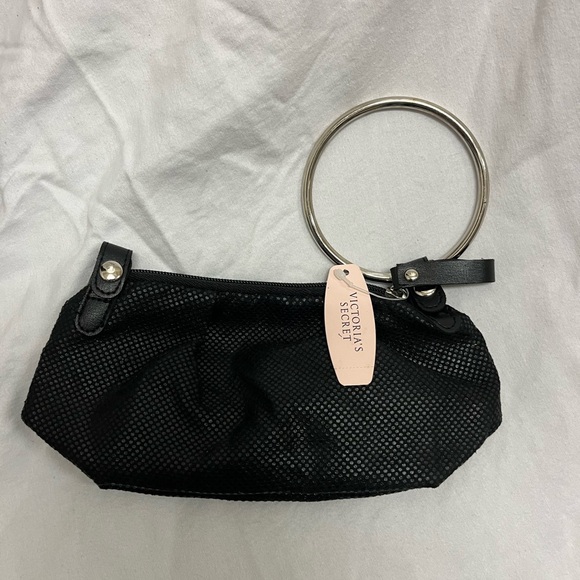 Victoria’s Secret black small clutch Wristlet - Picture 2 of 2